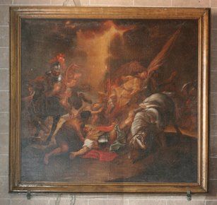 Tableau dans l'église